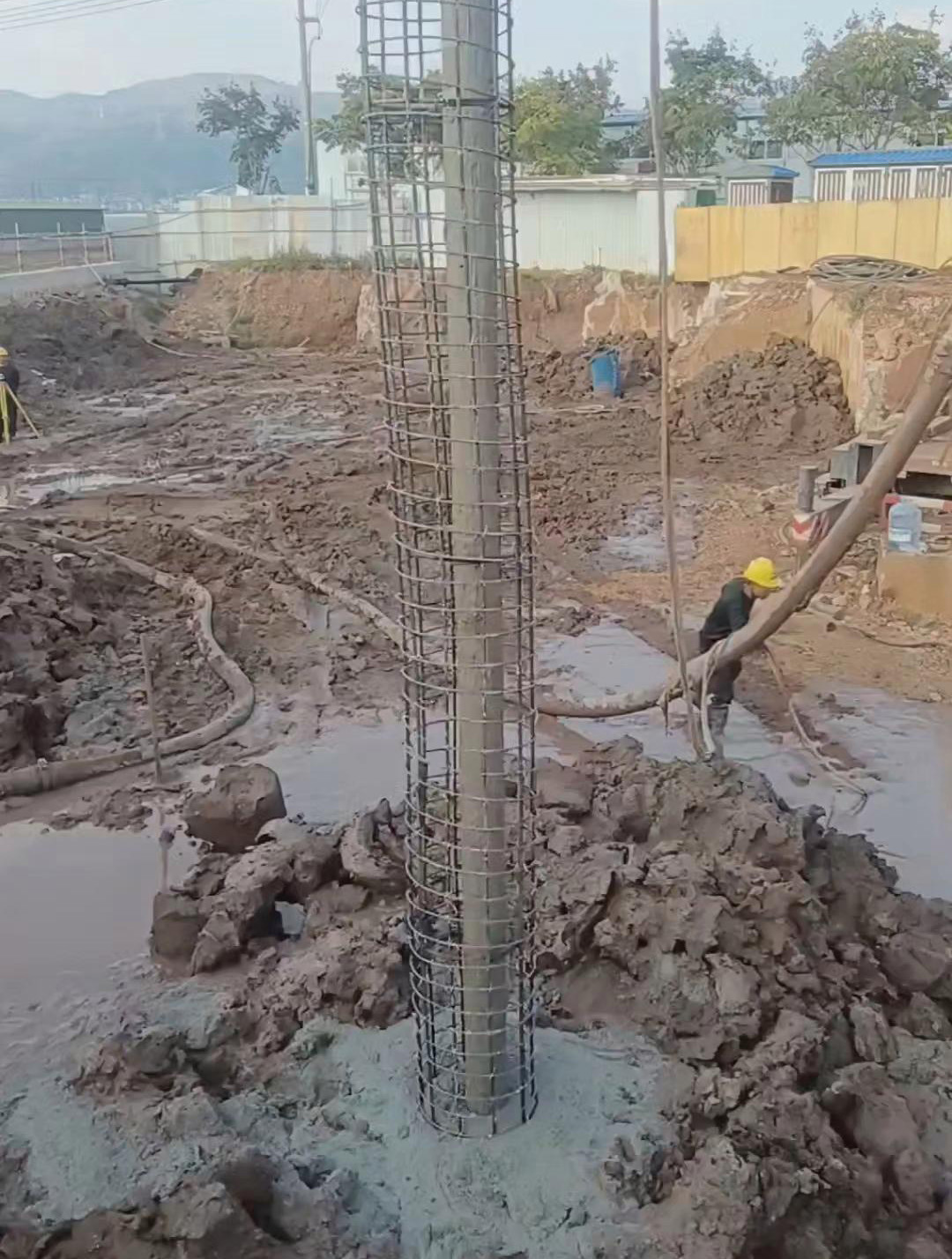 开封兰考县长螺旋钻孔压灌桩